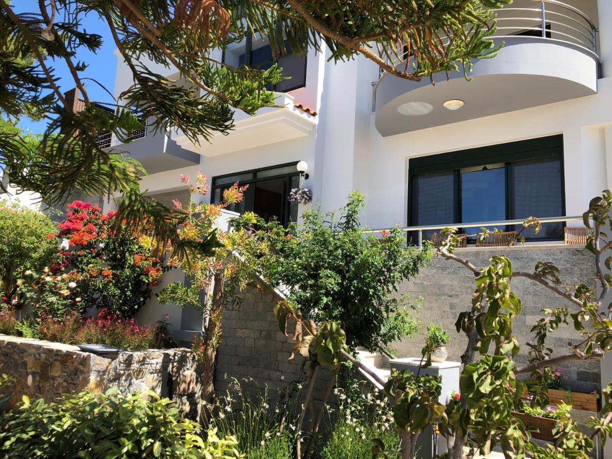 Paradisos Luxury Villas Next To Beach Koutsourás Esterno foto