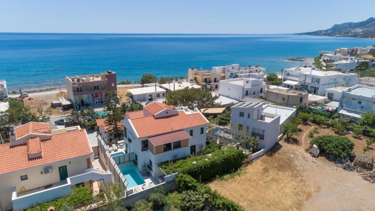 Paradisos Luxury Villas Next To Beach Koutsourás Esterno foto